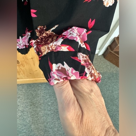 Xlnt Lightweight Barbiecore Floral Zip Up Jacket - Bought in Norway Size 3XL - Picture 7 of 14